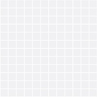 Темари Плитка настенная белый матовый (мозаика) 20059 29,8х29,8
