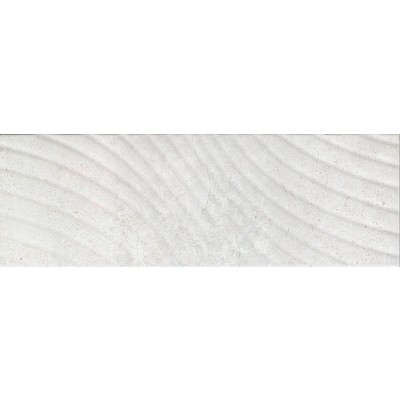 Сонора 1 тип 1 Плитка настенная декор серый, волна 25х75
