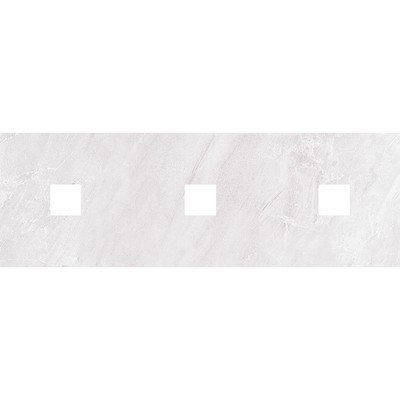 Мармара Декор (с 3-мя вырезами 5,6х5,6) серый 20х60