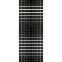 Алькала Декор черный мозаичный MM7204 20х50